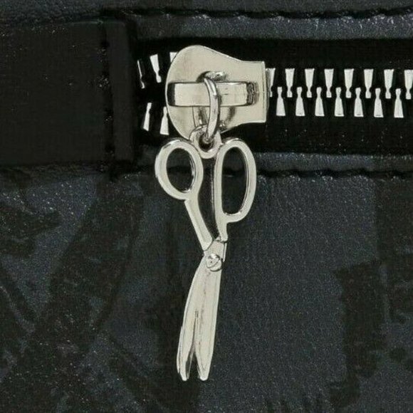 Edward Scissorhands Mini Backpack Character Bag Black By Bioworld - Picture 4 of 4